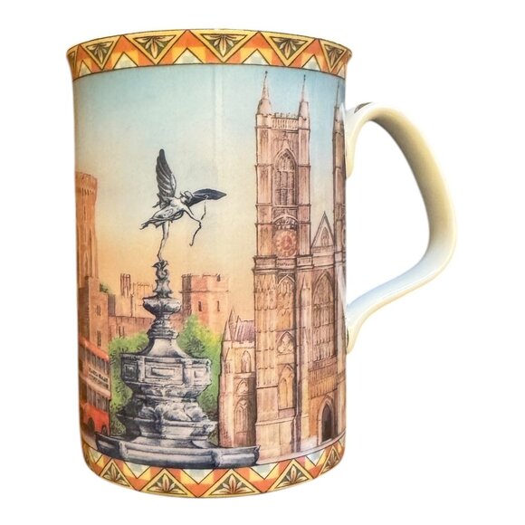 Vintage Royal Doulton London Scenes Fine China Coffee Tea Mug - Picture 2 of 8